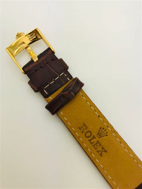 leather strap on rolex|best leather straps for Rolex.